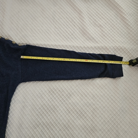 Coft & Barrow Petite Blue Sweatshirt - Picture 9 of 9